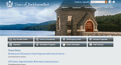 Desktop Screenshot of barkhamsted.us